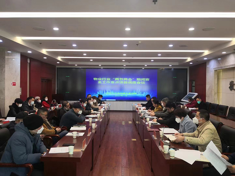快讯：市物业行业安全工作重点项目调度会